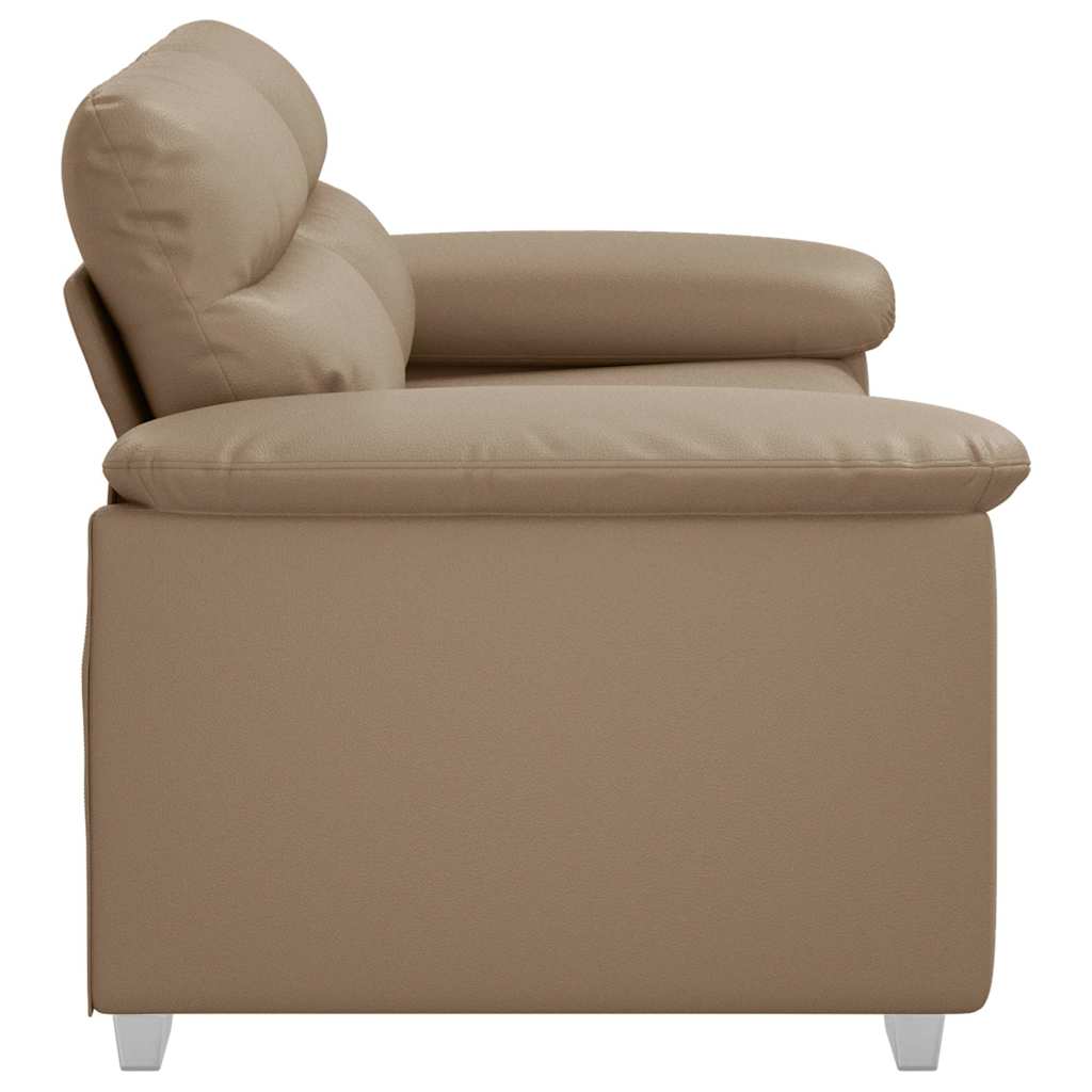 8721158692450_g_en_hd_3 vidaXL 2-Seater Sofa Cappuccino 120 cm Faux Leather - Image 5