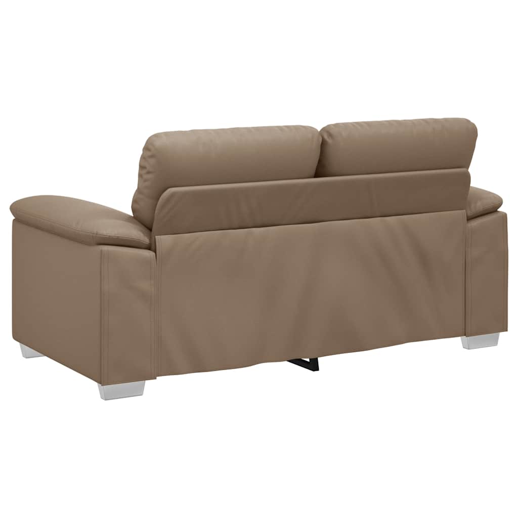 8721158692450_g_en_hd_4 vidaXL 2-Seater Sofa Cappuccino 120 cm Faux Leather - Image 6