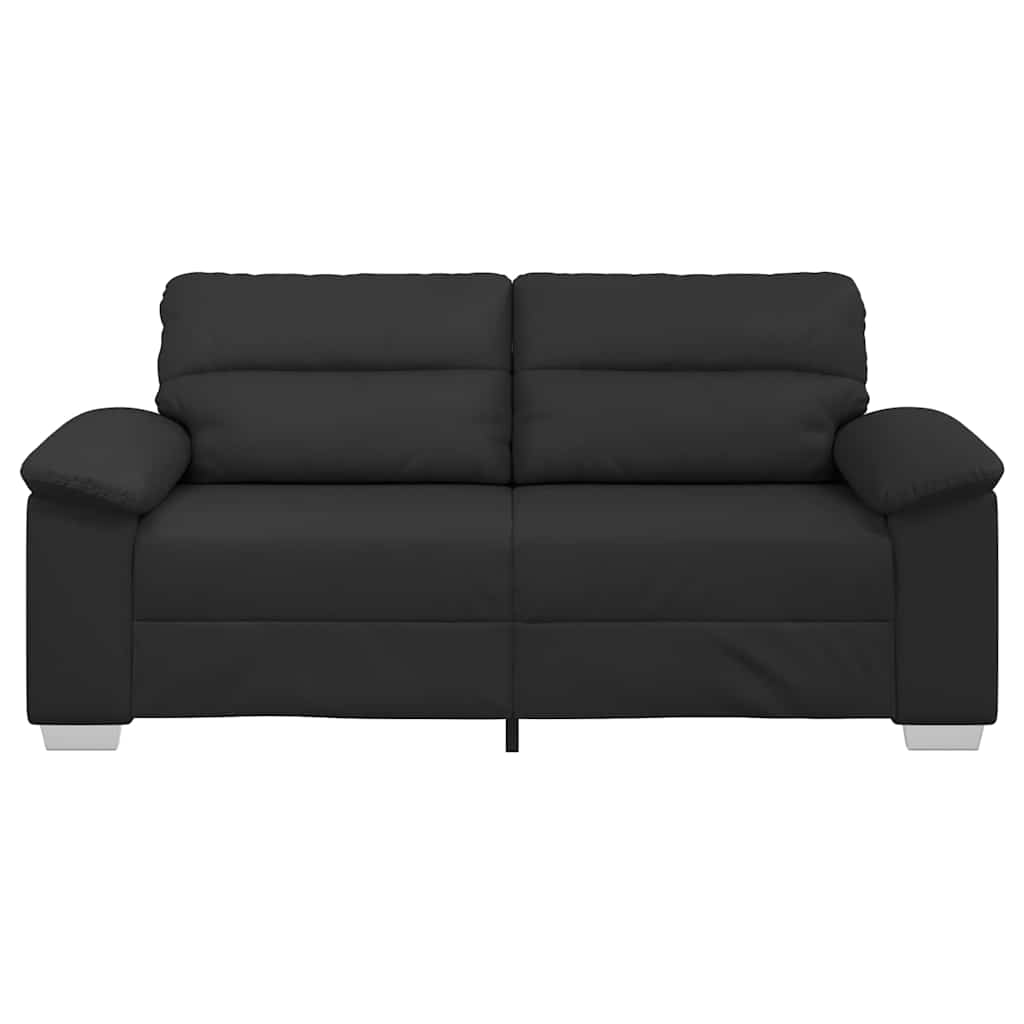 8721158692528_g_en_hd_2 vidaXL 2-Seater Sofa Black 140 cm Faux Leather - Image 4