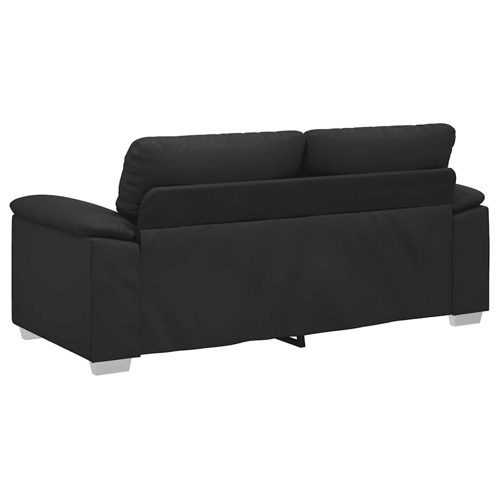 8721158692528_g_en_hd_4 vidaXL 2-Seater Sofa Black 140 cm Faux Leather - Image 6