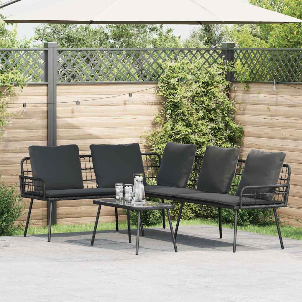 vidaXL Sofa with Cushion Grey 61.5 x 123 x 82cm Metal