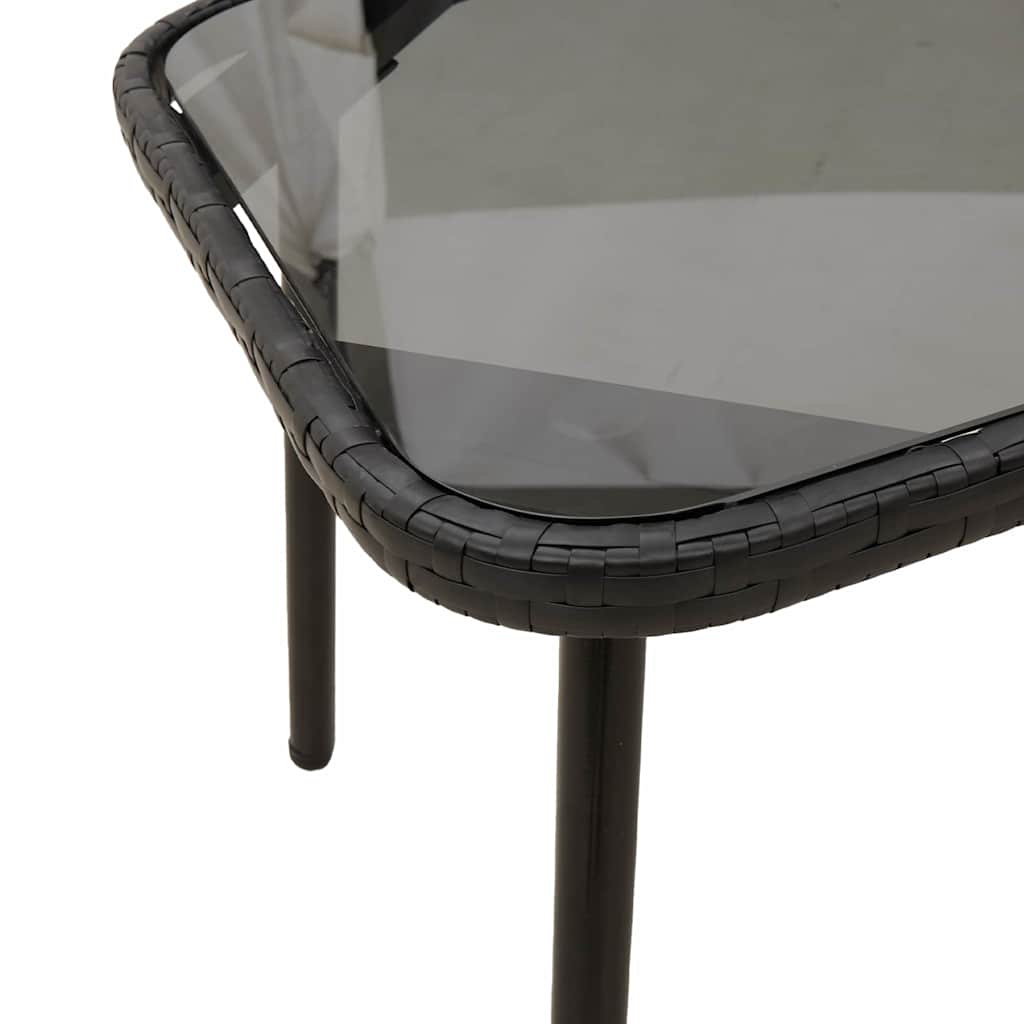 8721158710963_detail_en_hd_1 vidaXL Coffee Table Black 90 x 45 x 43 cm Poly Rattan and glass - Image 7