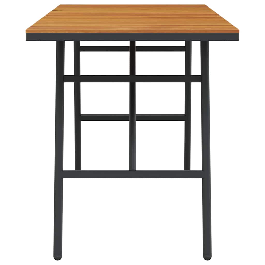 8721158710987_wbg-si_en_hd_4 vidaXL Dining Table Brown 110 x 55 x 62 cm Solid Acacia wood - Image 7