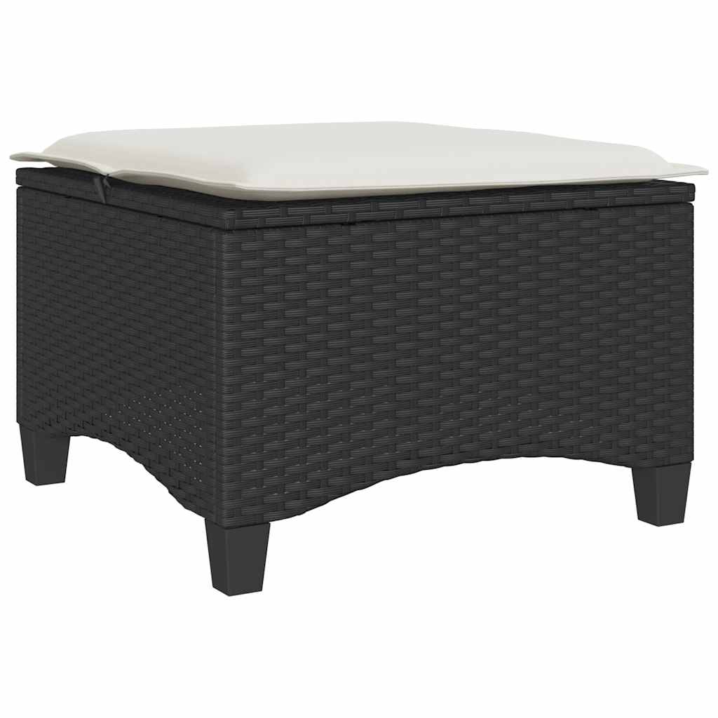 8721158713896_g_en_hd_4 vidaXL Garden Stools with Cushions 2 pcs Black 55x55x36 cm Poly Rattan - Image 6