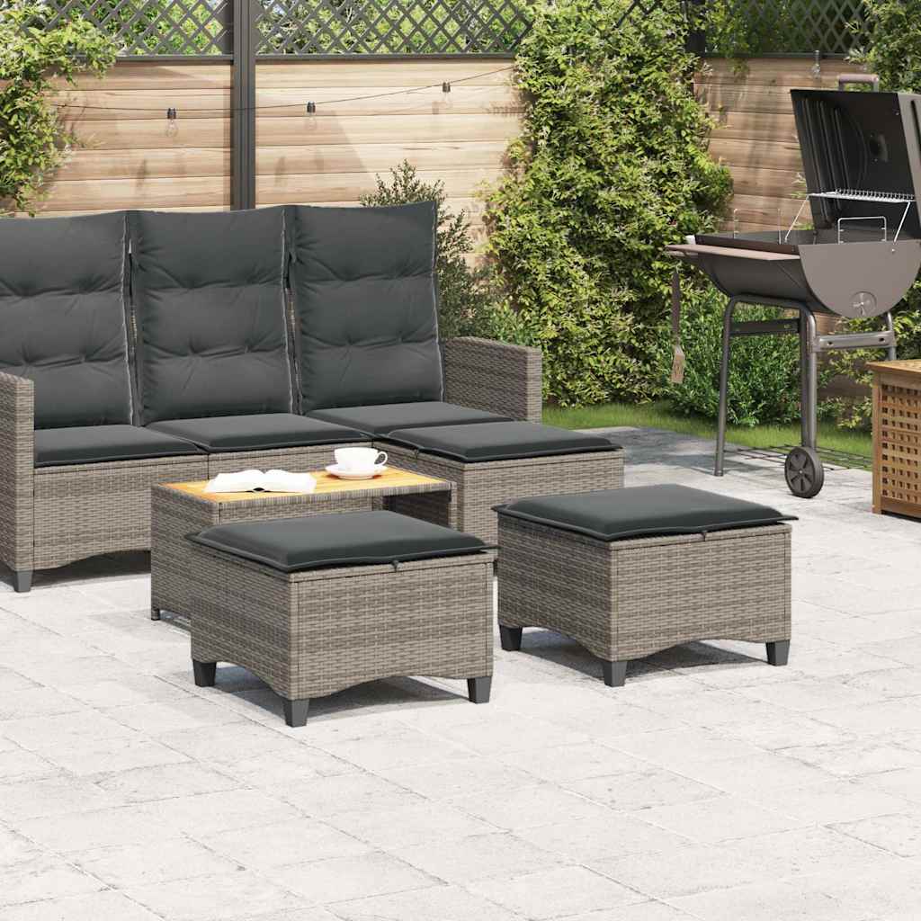 8721158713919_g_en_hd_1 vidaXL Garden Stools with Cushions 2 pcs Grey 55x55x36 cm Poly Rattan - Image 3