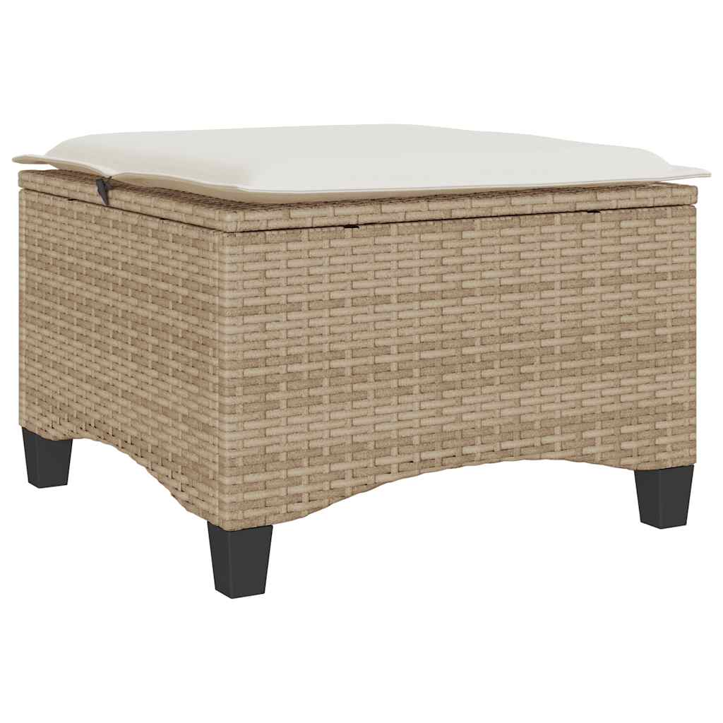 8721158713933_g_en_hd_4 vidaXL Garden Stools with Cushions 2 pcs Beige 55x55x36 cm Poly Rattan - Image 6