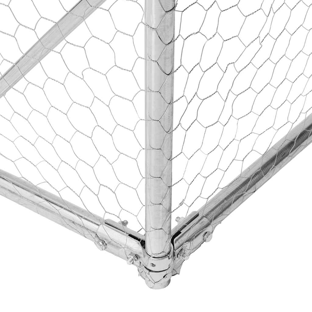 8721158714350_g_en_hd_5 vidaXL Chicken Run 2.5x4x2.25 m Galvanised Steel - Image 6
