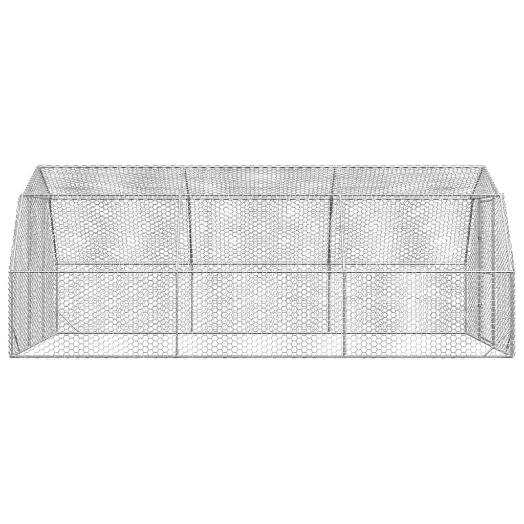 8721158714367_g_en_hd_3 vidaXL Chicken Run 2.5x6x2.25 m Galvanised Steel - Image 4