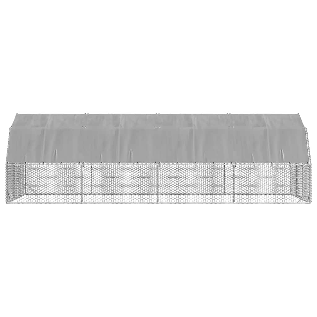 8721158714428_g_en_hd_3 vidaXL Chicken Run with Roof 2.5x8x2.25 m Galvanised Steel - Image 4