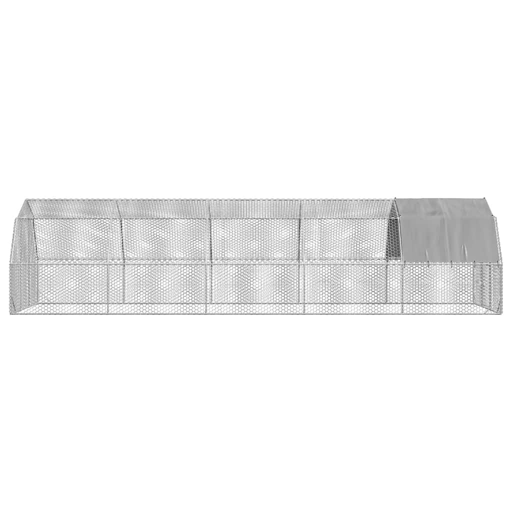 8721158714480_g_en_hd_3 vidaXL Chicken Run with Roof 2.5x10x2.25 m Galvanised Steel - Image 4