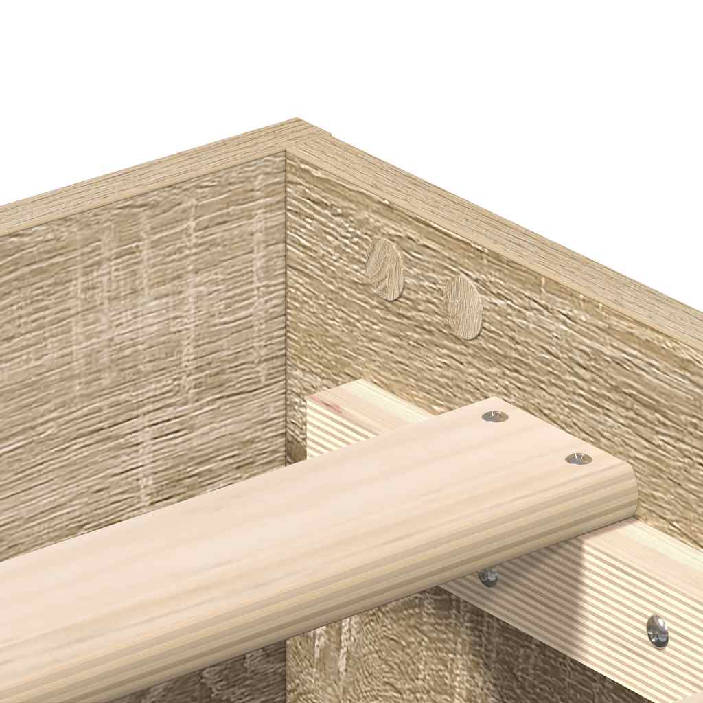 8721158718884_g_en_hd_6 vidaXL Bed Frame No Mattress Sonoma Oak 135x190 cm Engineered Wood - Image 8