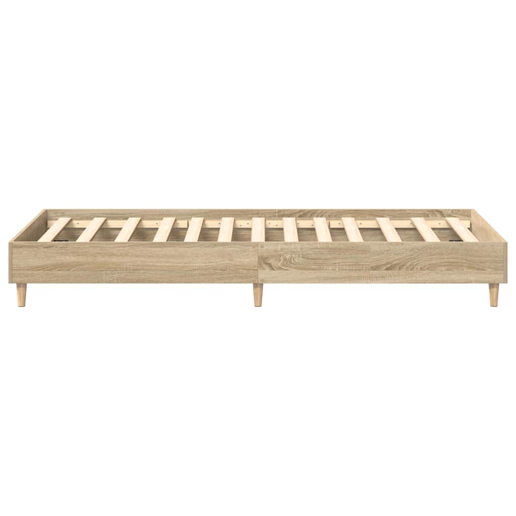 8721158719041_g_en_hd_4 vidaXL Bed Frame No Mattress Sonoma Oak 90x190 cm Engineered Wood - Image 6
