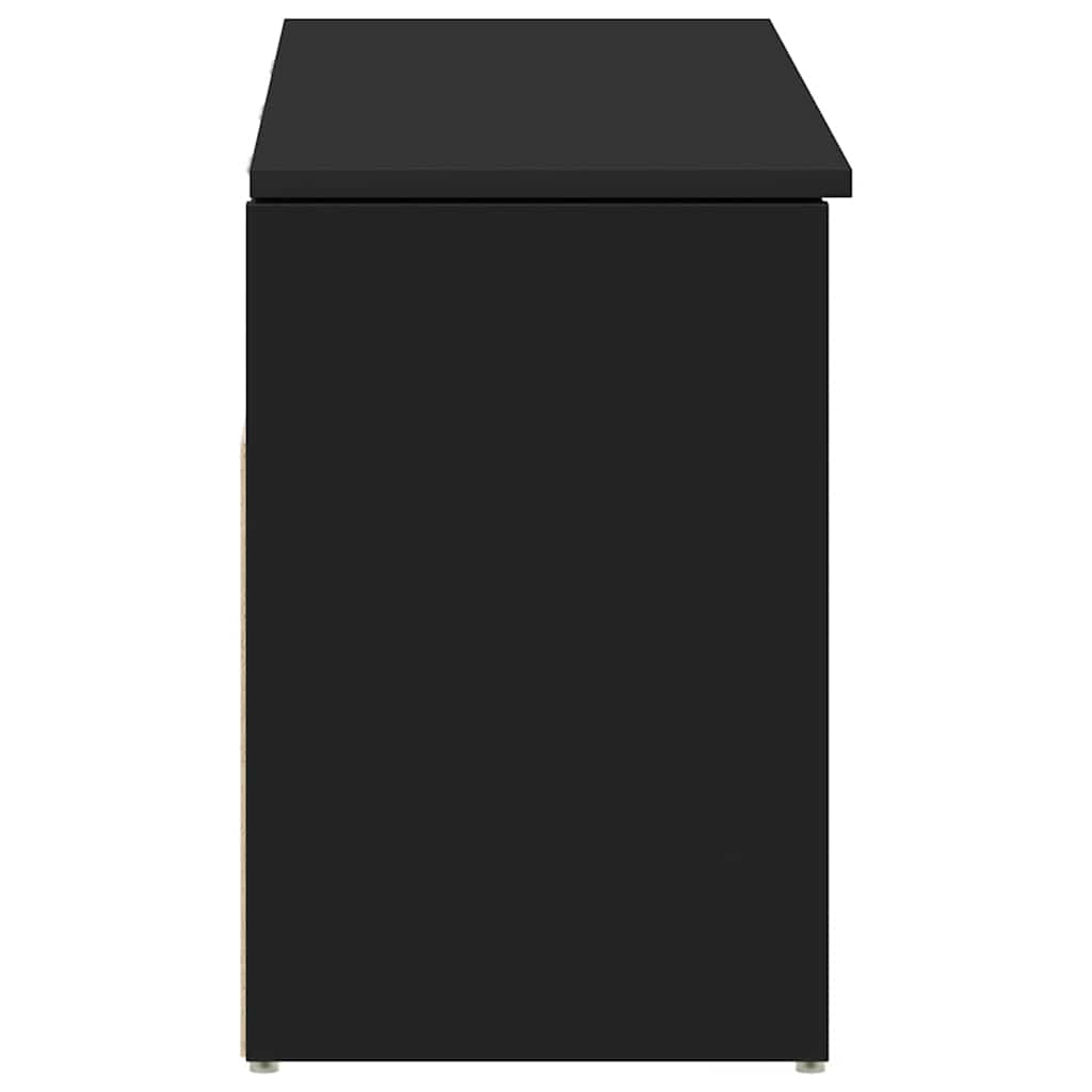 8721158720290_g_en_hd_3 vidaXL Shoe Bench Black 102x30.5x45 cm Engineered Wood - Image 5