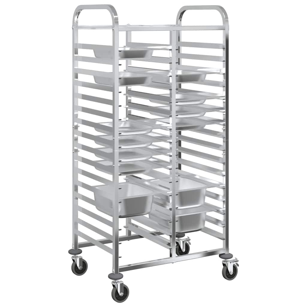 8721158721662_g_en_hd_2 vidaXL Tray Trolley with 32 GN Containers 75x55x162.5 cm Stainless Steel - Image 4