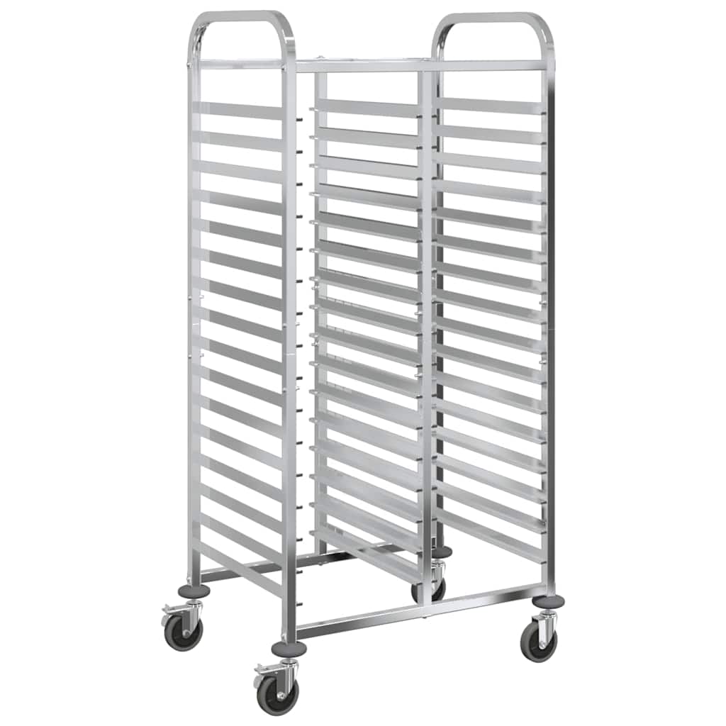 8721158721662_g_en_hd_5 vidaXL Tray Trolley with 32 GN Containers 75x55x162.5 cm Stainless Steel - Image 7
