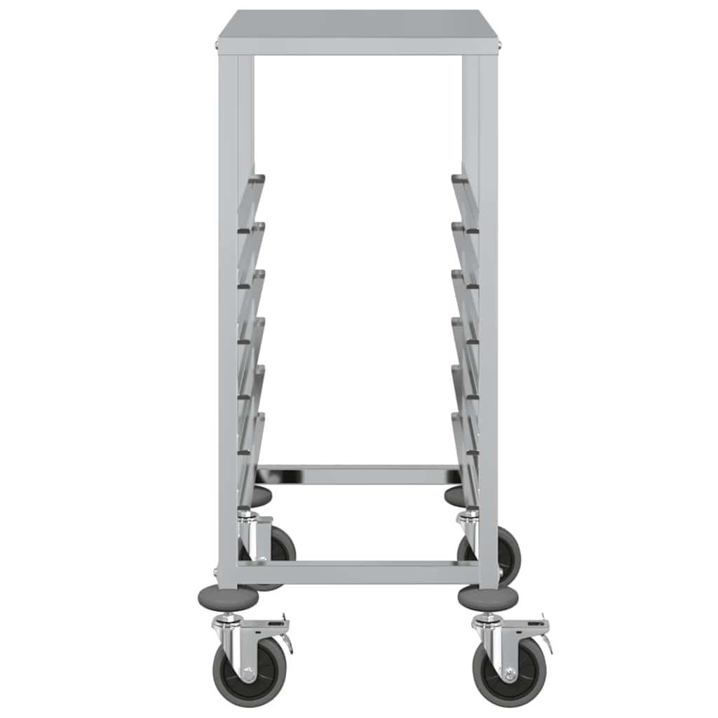 8721158721679_g_en_hd_3 vidaXL Tray Trolley with 6 GN Containers 39x55x87 cm Stainless Steel - Image 5