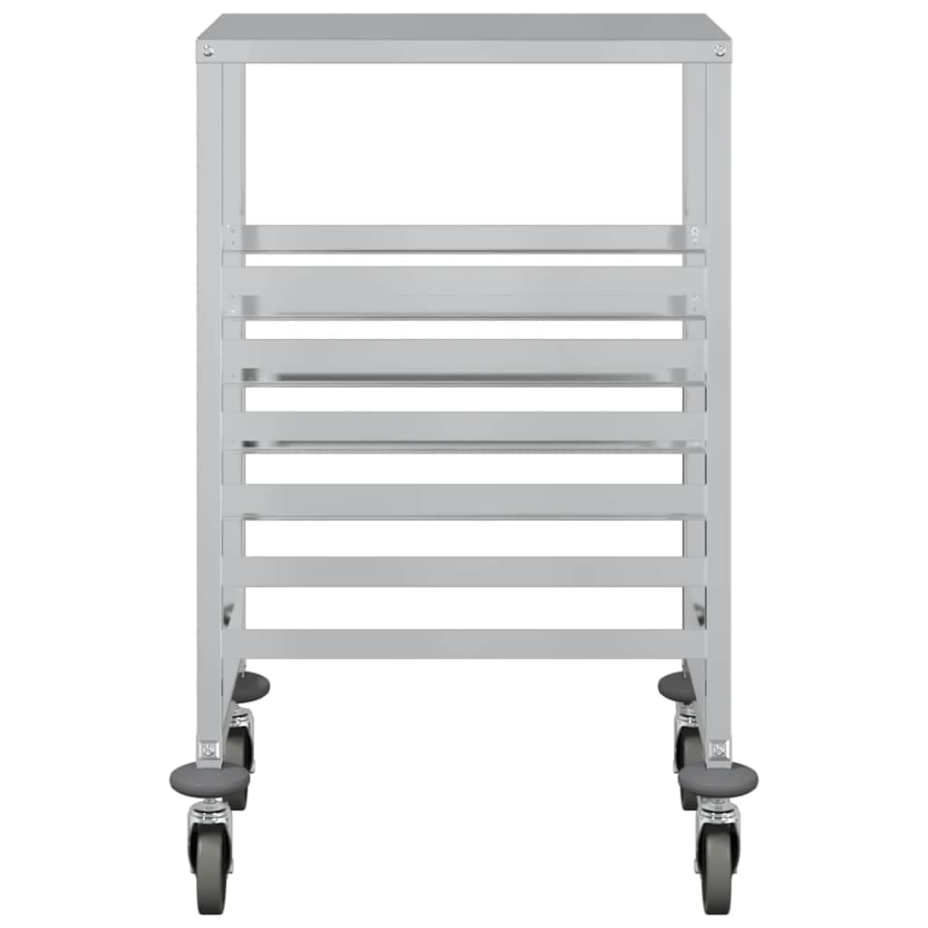 8721158721679_g_en_hd_4 vidaXL Tray Trolley with 6 GN Containers 39x55x87 cm Stainless Steel - Image 6