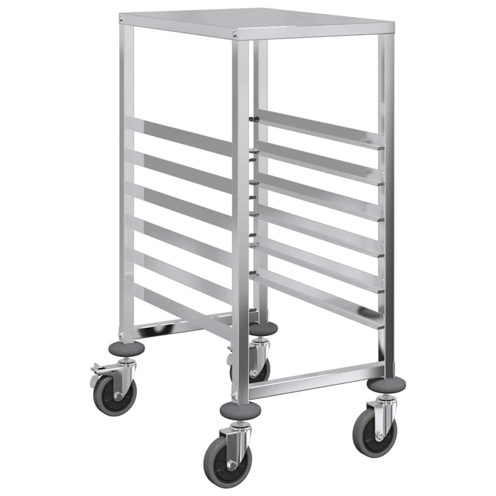 8721158721679_g_en_hd_5 vidaXL Tray Trolley with 6 GN Containers 39x55x87 cm Stainless Steel - Image 7