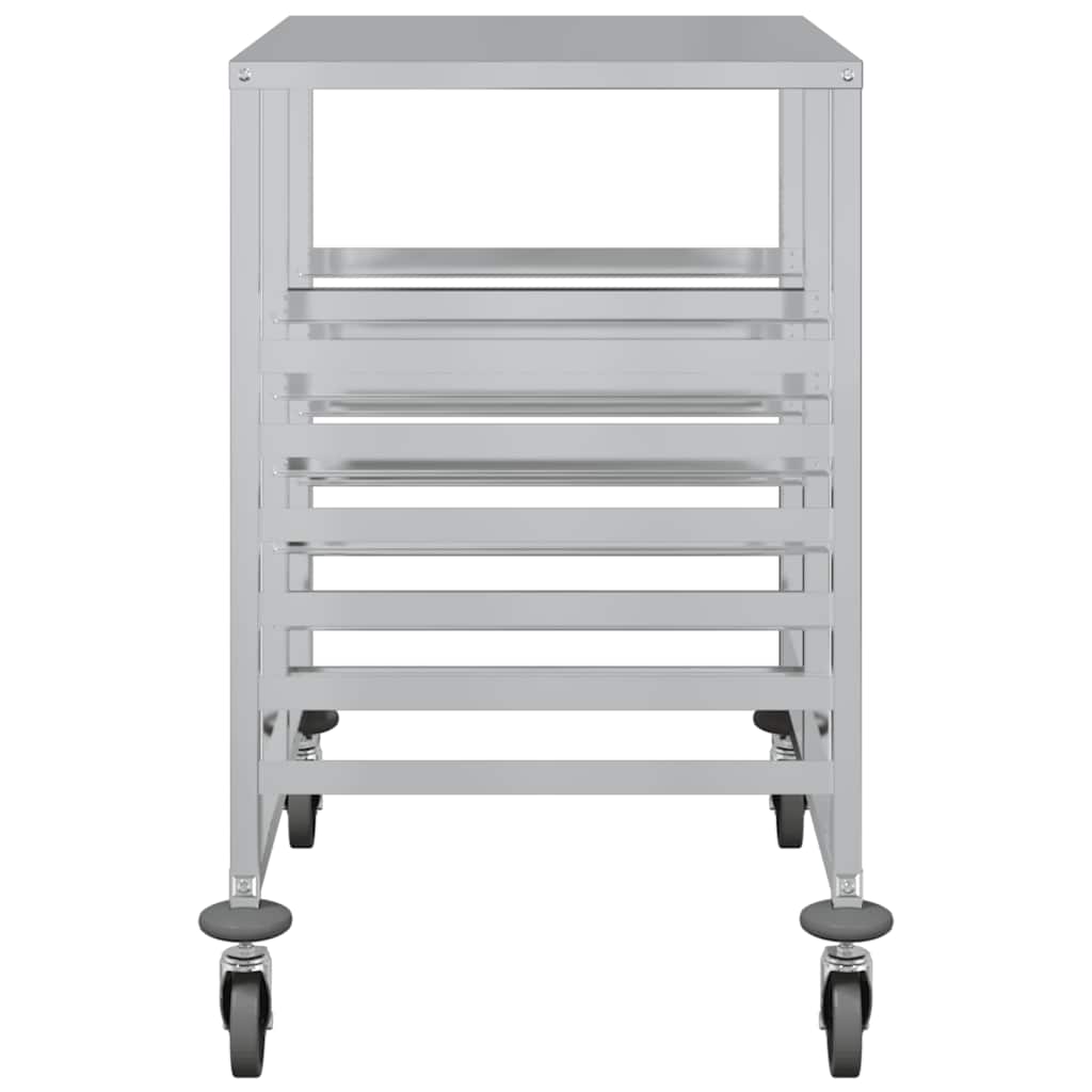 8721158721686_g_en_hd_4 vidaXL Tray Trolley with 12 GN Containers 75x55x87 cm Stainless Steel - Image 6