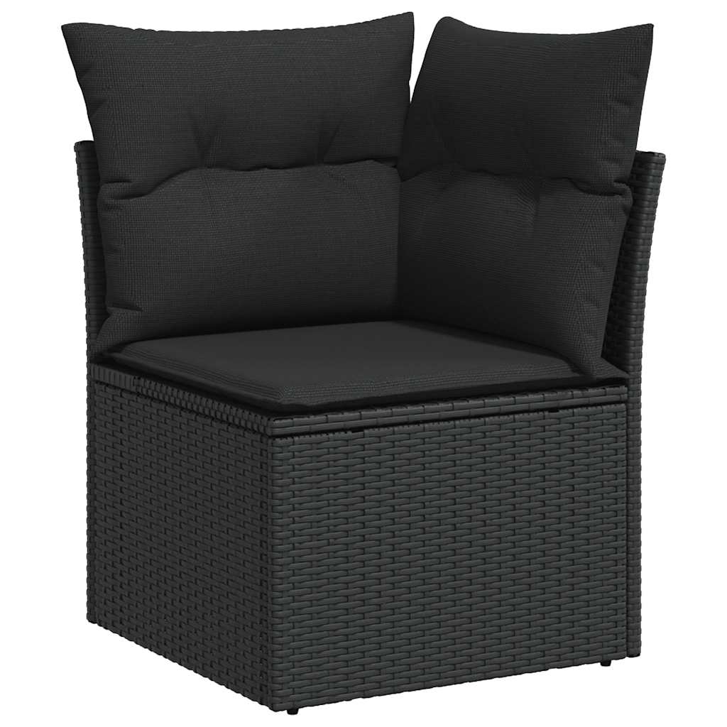 8721158733696_g_en_hd_3 vidaXL 8 Piece Garden Sofa Set with Cushions Black Poly Rattan - Image 5