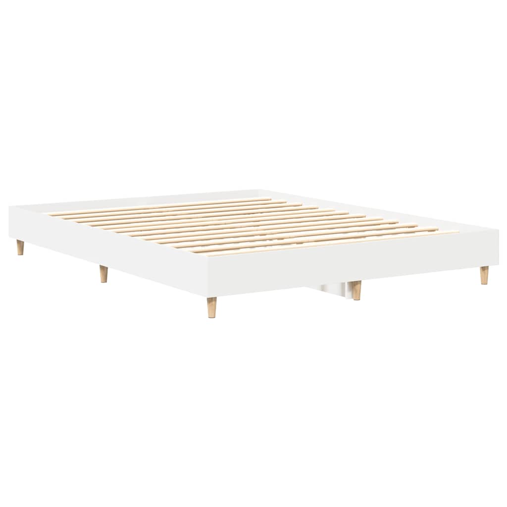 8721158756992_g_en_hd_2 vidaXL Bed Frame No Mattress White 150x200 cm Engineered Wood - Image 4