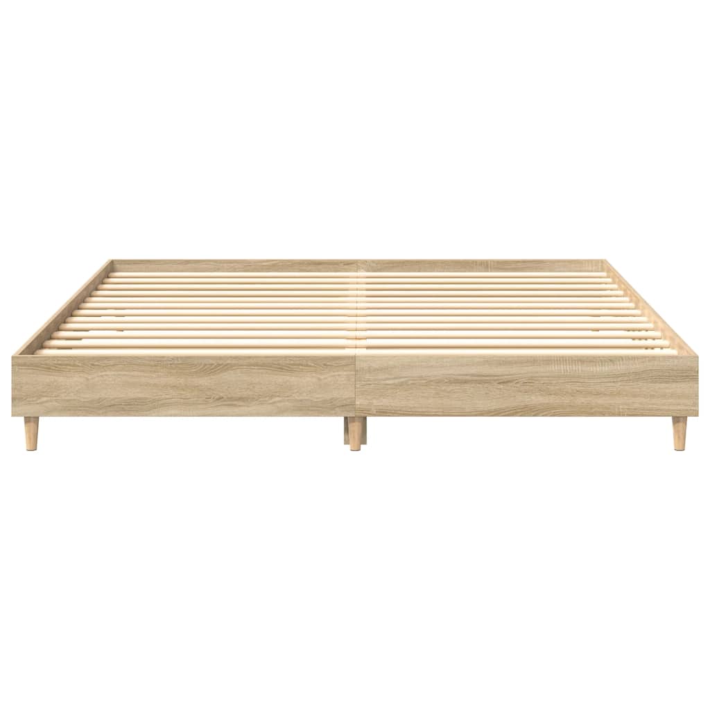8721158759757_g_en_hd_3 vidaXL Bed Frame without Mattress Sonoma Oak 180x200cm Engineered Wood - Image 5