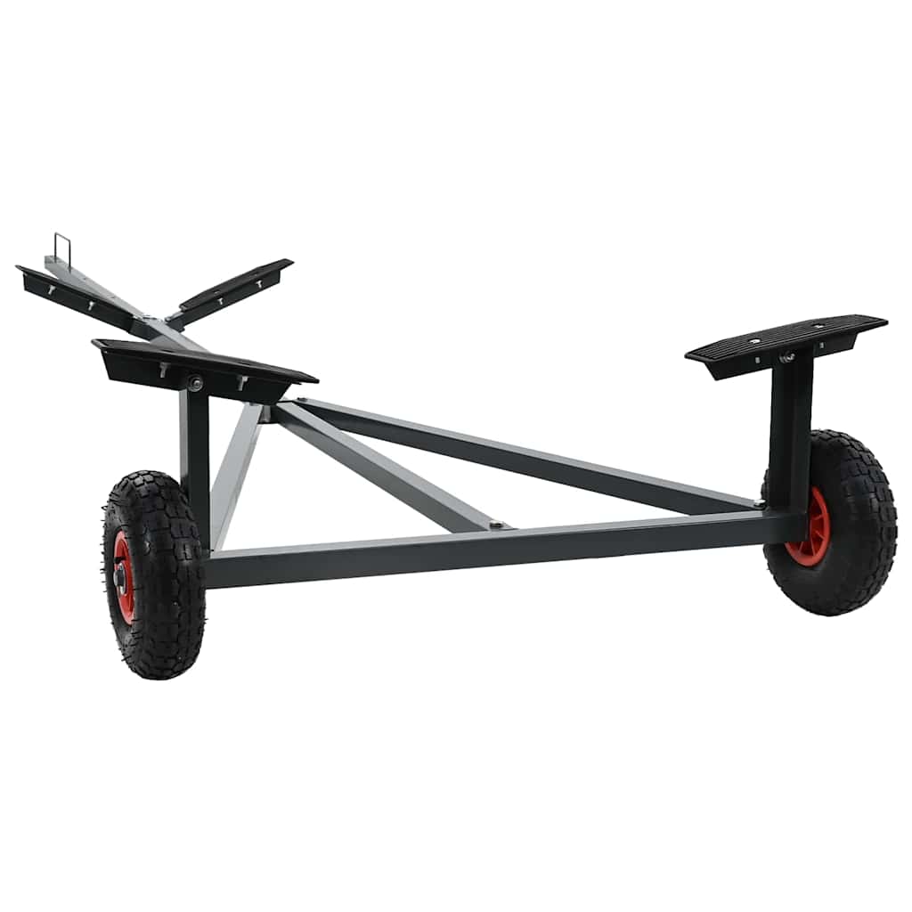 8721158767950_wbg-ba_en_hd_2 vidaXL Boat Trailer Silver 302 x 107 x 42 cm Steel - Image 4