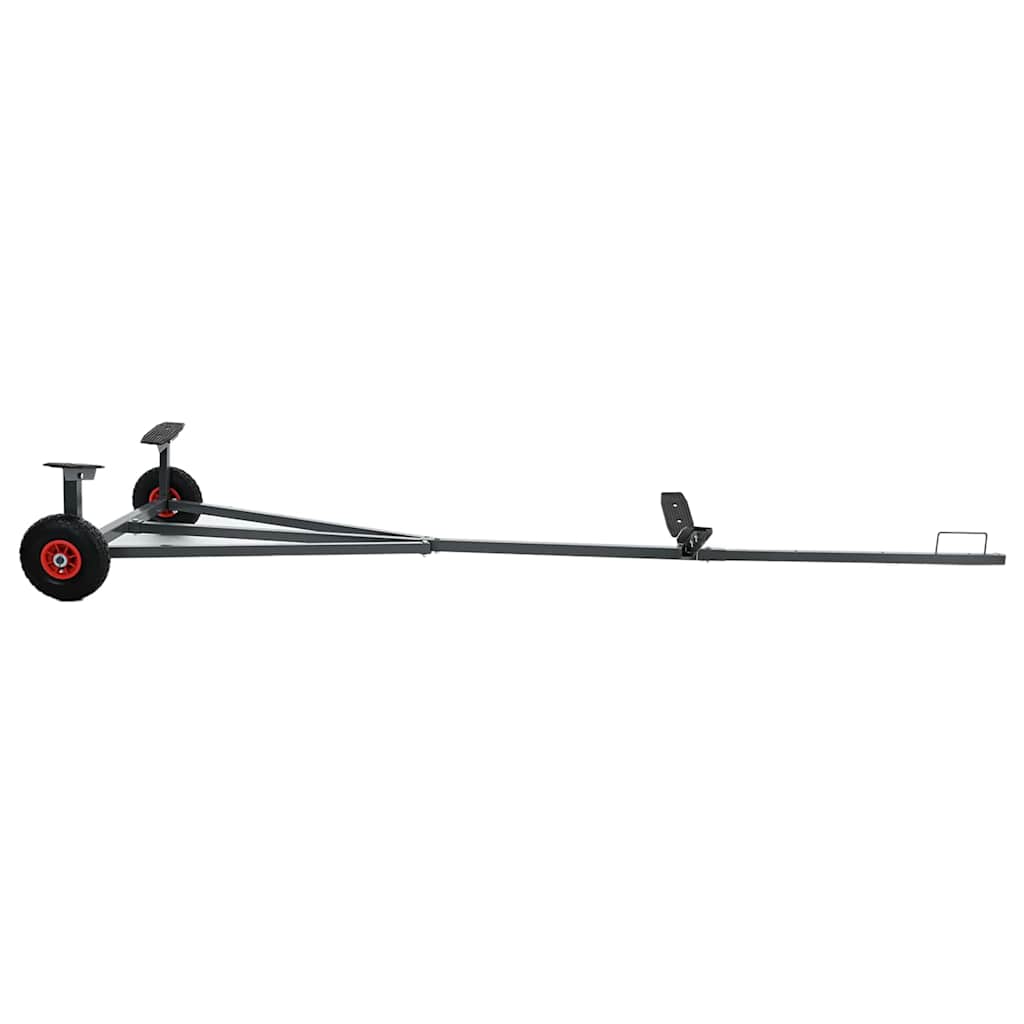 8721158767950_wbg-si_en_hd_4 vidaXL Boat Trailer Silver 302 x 107 x 42 cm Steel - Image 6
