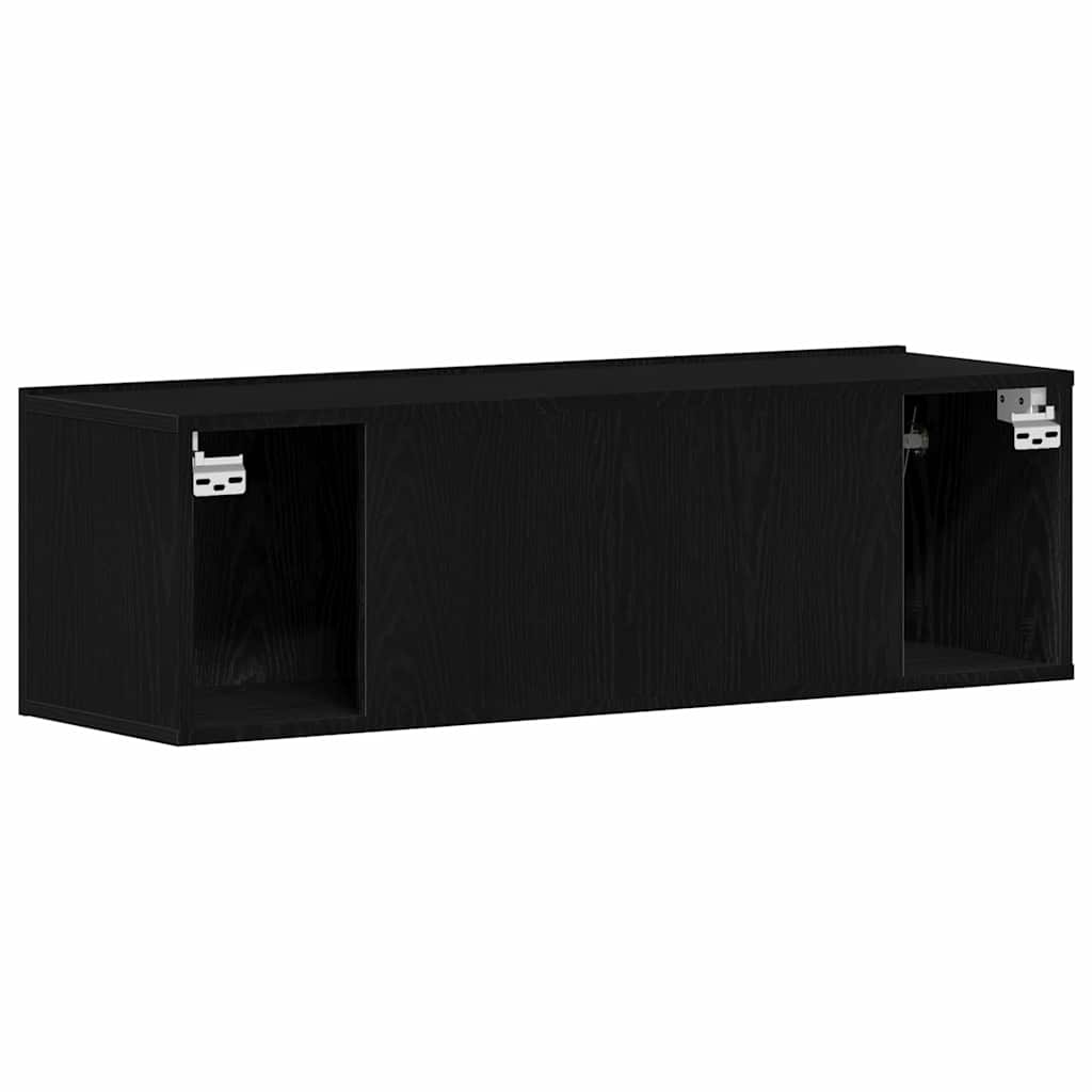 8721158768926_wbg-ba_en_hd_3 vidaXL TV Cabinets Black oak 100 x 30 x 30 cm Engineered Wood - Image 6