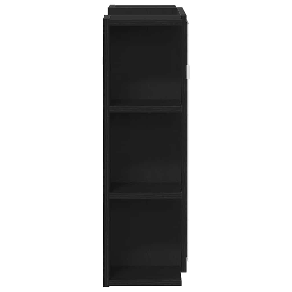 8721158769015_wbg-si_en_hd_5 vidaXL Mirror Cabinet Black oak 80 x 20.5 x 64 cm Engineered Wood - Image 7
