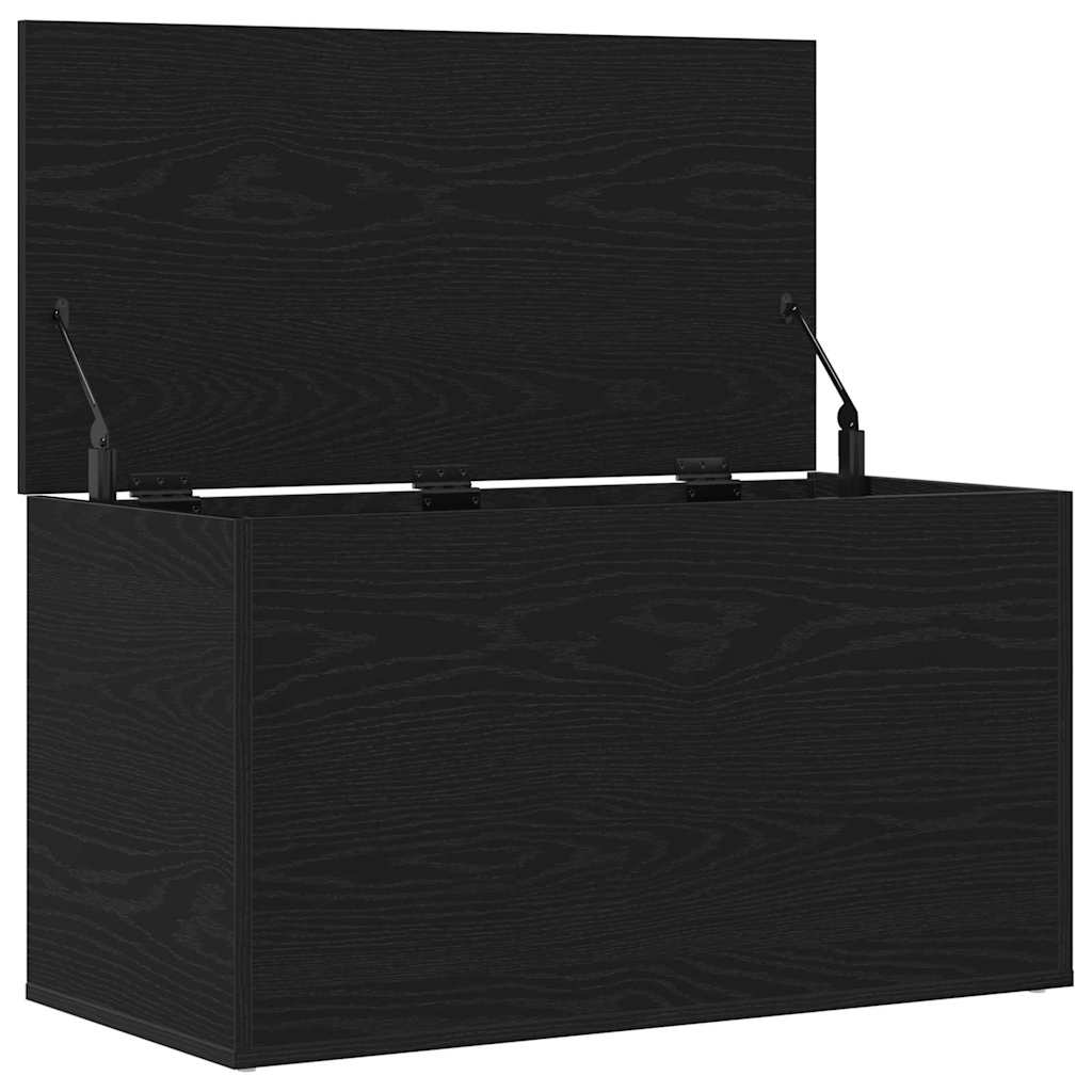 8721158770325_wbg-an_en_hd_2 vidaXL Storage Box Black oak 84 x 42 x 46 cm Engineered Wood - Image 5