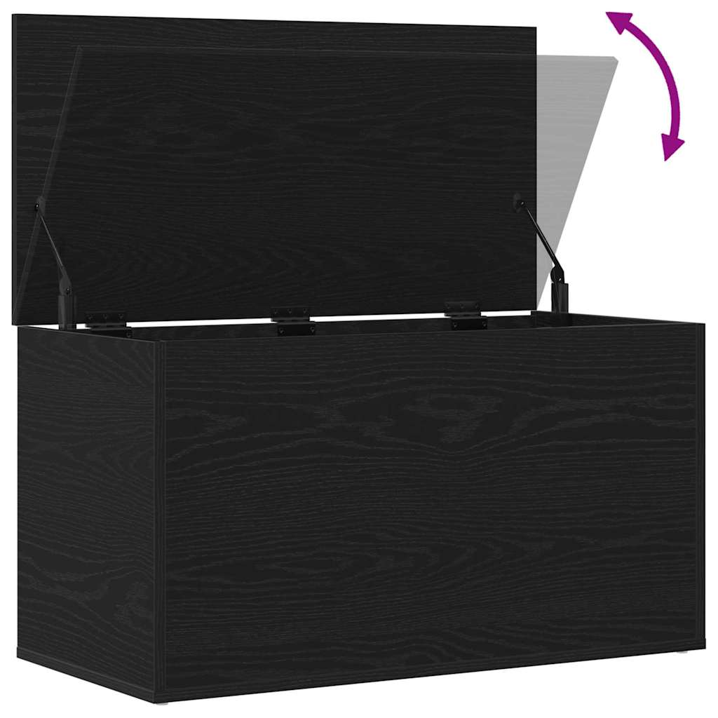 8721158770325_wbg-fu_en_hd_1 vidaXL Storage Box Black oak 84 x 42 x 46 cm Engineered Wood - Image 10