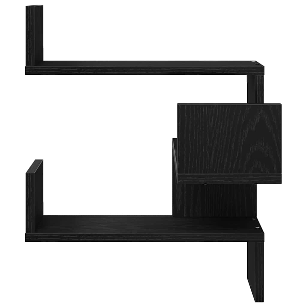 8721158770516_wbg-fr_en_hd_3 vidaXL Wall Corner Shelf Black oak 40 x 40 x 49.5 cm Engineered Wood - Image 5