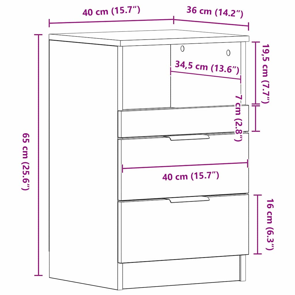8721158771407_wbg-siz_en_hd_1 vidaXL Bedside Cabinet 2 pcs Black oak 40 x 35 x 65 cm Engineered wood - Image 12