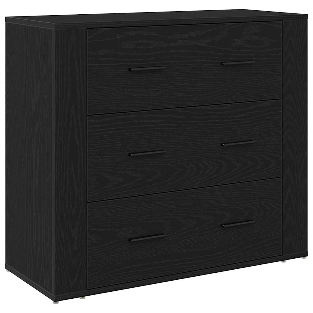 8721158772008_wbg-an-m_en_hd_1 vidaXL Black Oak Sideboard Black Oak 80 x 33 x 70 cm Engineered wood - Image 2