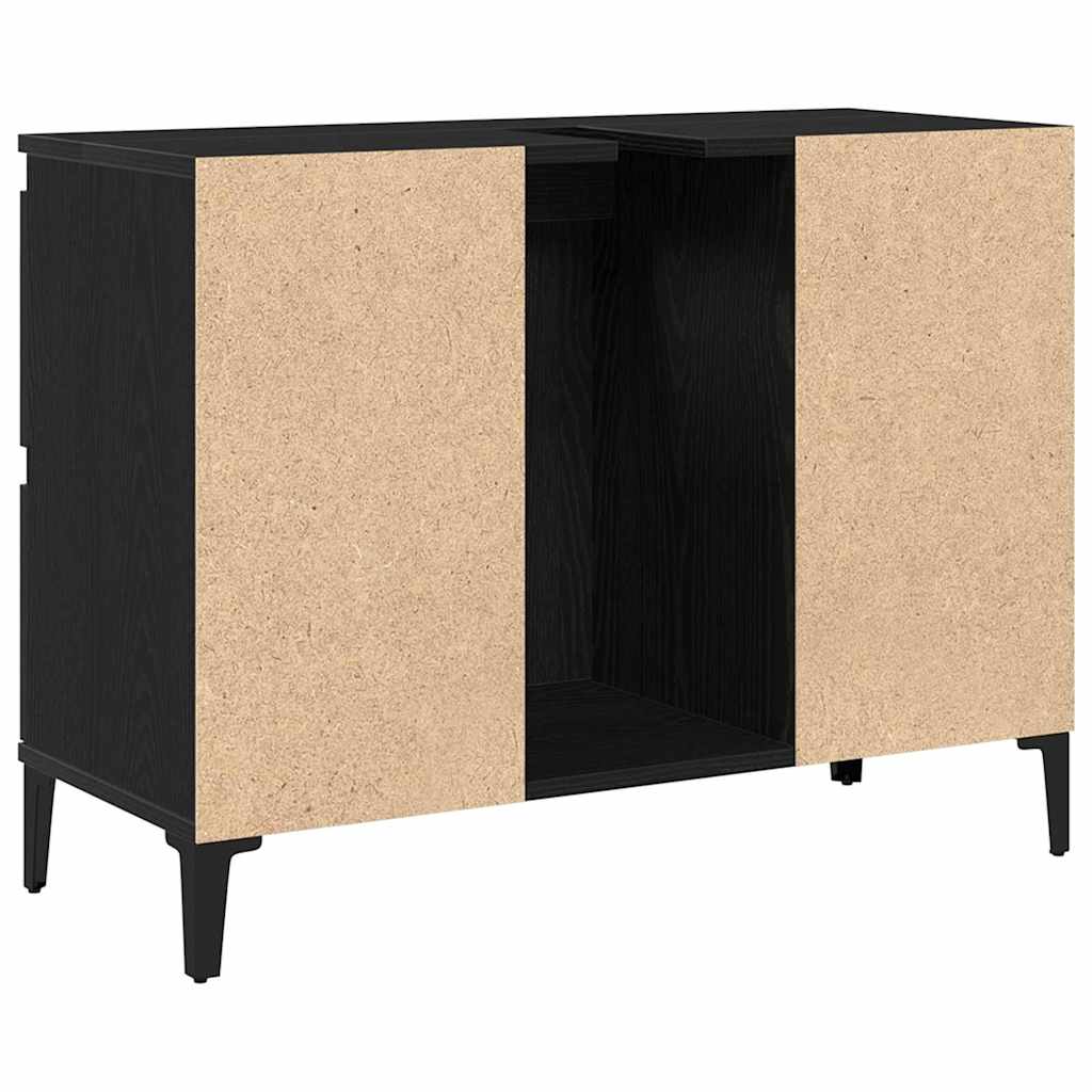 8721158772121_wbg-ba_en_hd_3 vidaXL Sink cabinet Black oak 80 x 33 x 60 cm Engineered Wood - Image 6