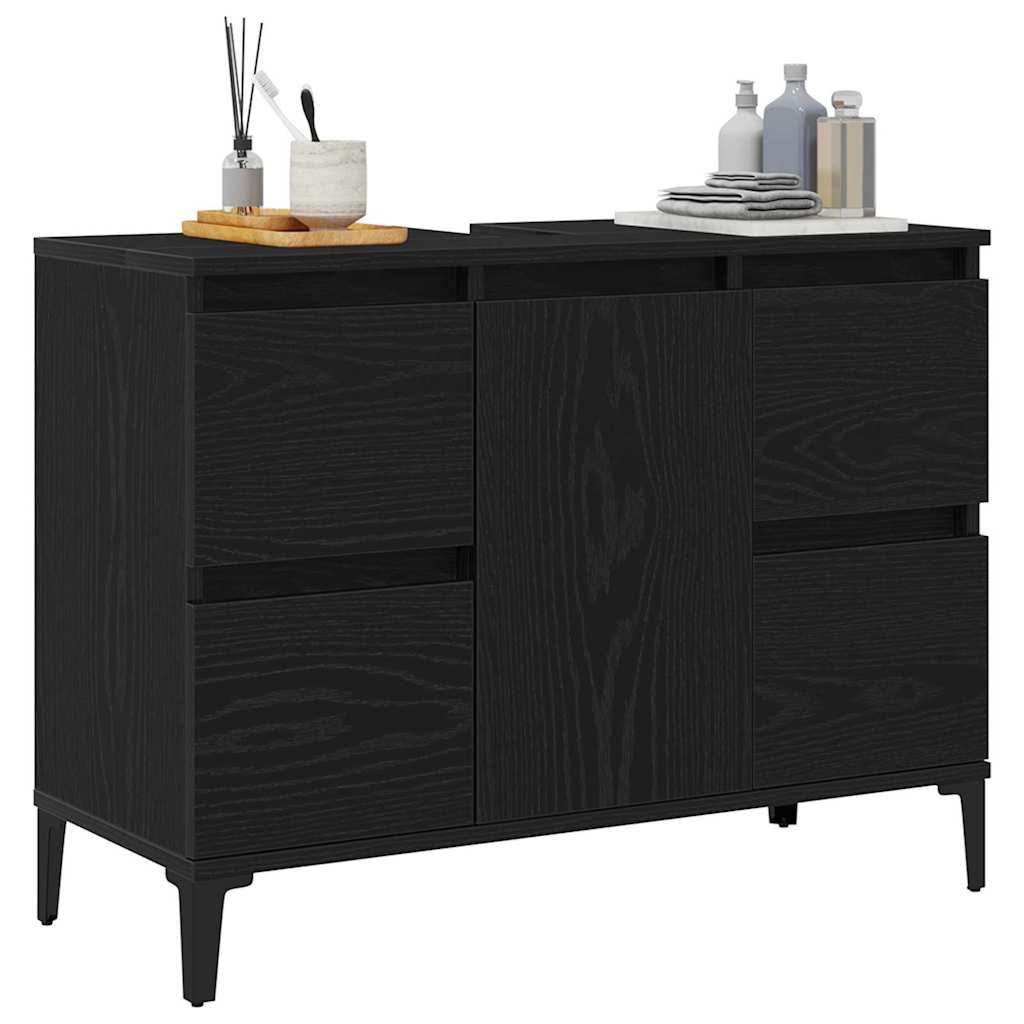 8721158772121_wbg-mo_en_hd_1 vidaXL Sink cabinet Black oak 80 x 33 x 60 cm Engineered Wood - Image 3