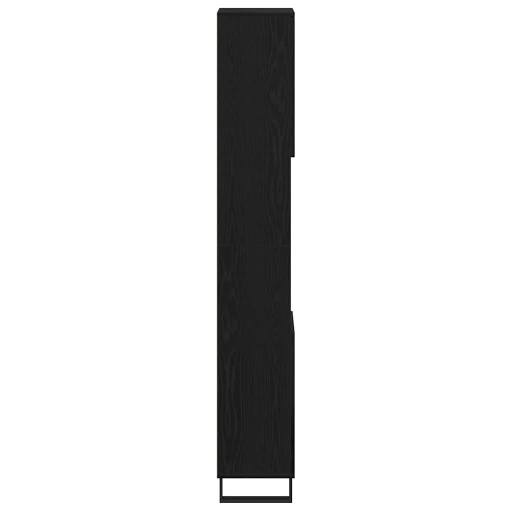 8721158772558_wbg-si_en_hd_5 vidaXL Bathroom Cabinet Black oak 30 x 30 x 190 cm Engineered Wood - Image 9