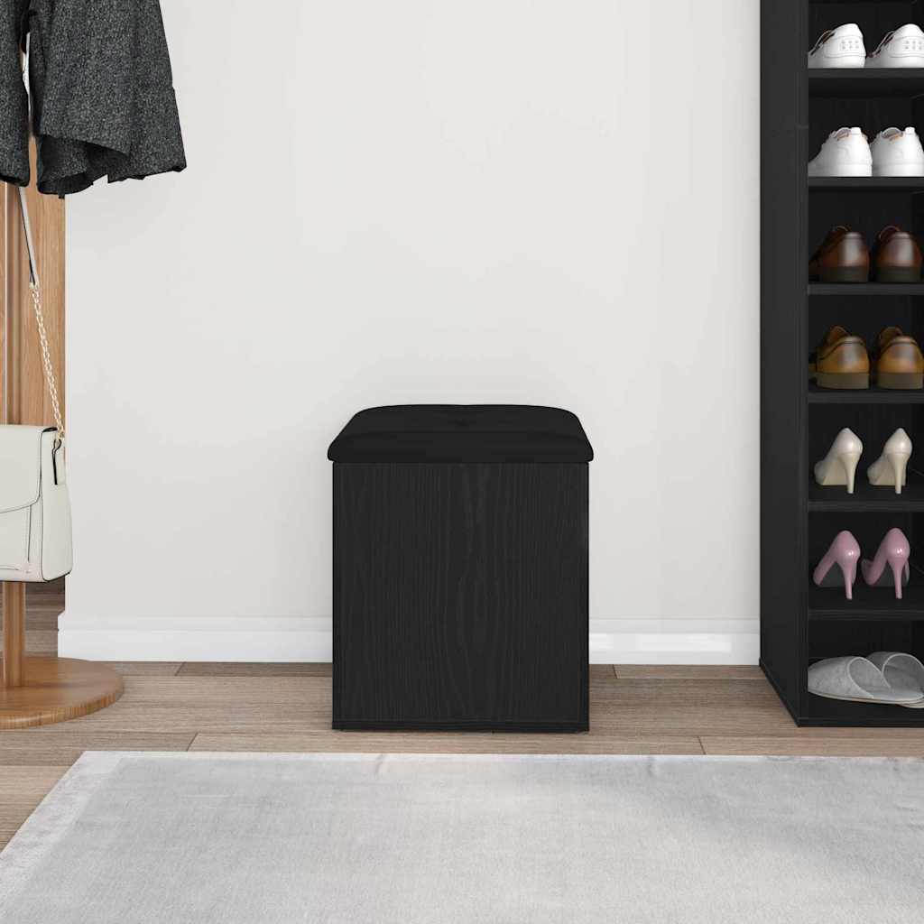 8721158773487_mo-im_en_hd_2 vidaXL Storage Bench Black oak 42 x 42 x 45 cm Engineered Wood - Image 4