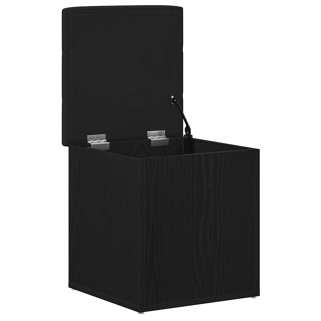 8721158773487_wbg-an_en_hd_2 vidaXL Storage Bench Black oak 42 x 42 x 45 cm Engineered Wood - Image 5