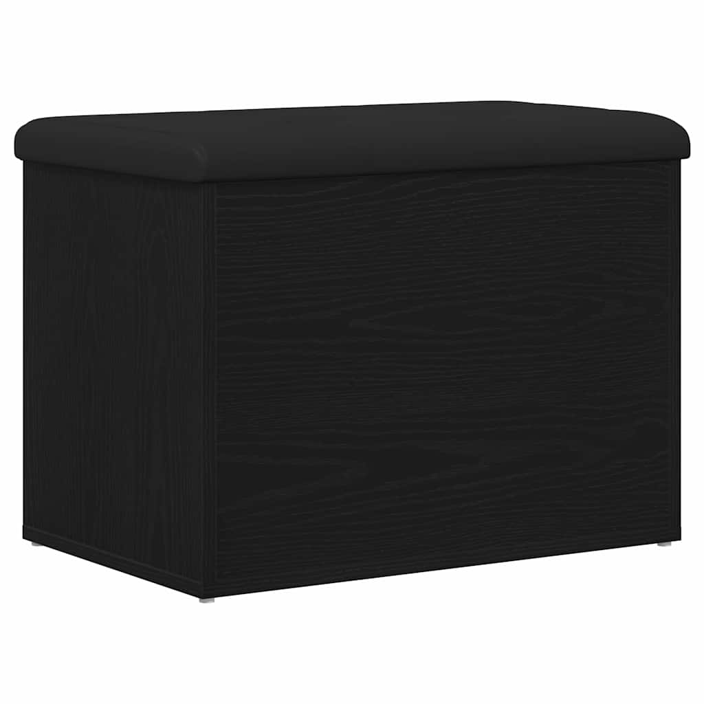 8721158773494_wbg-an-m_en_hd_1 vidaXL Storage Bench Black oak 62 x 42 x 45 cm Engineered Wood - Image 2