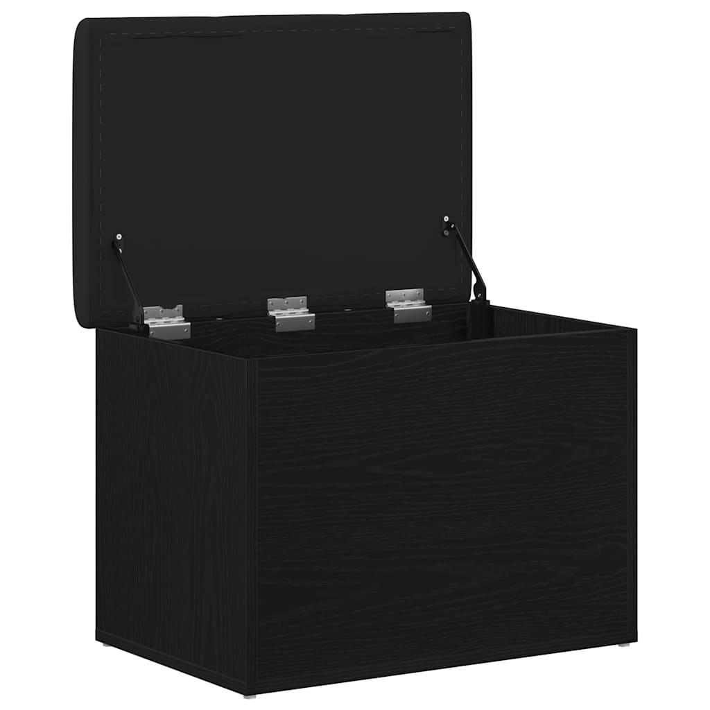 8721158773494_wbg-an_en_hd_2 vidaXL Storage Bench Black oak 62 x 42 x 45 cm Engineered Wood - Image 5