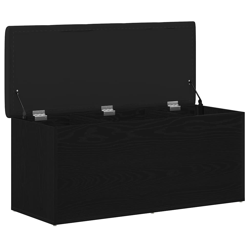 8721158773517_wbg-an_en_hd_2 vidaXL Storage Bench Black oak 102 x 42 x 45 cm Engineered Wood - Image 5