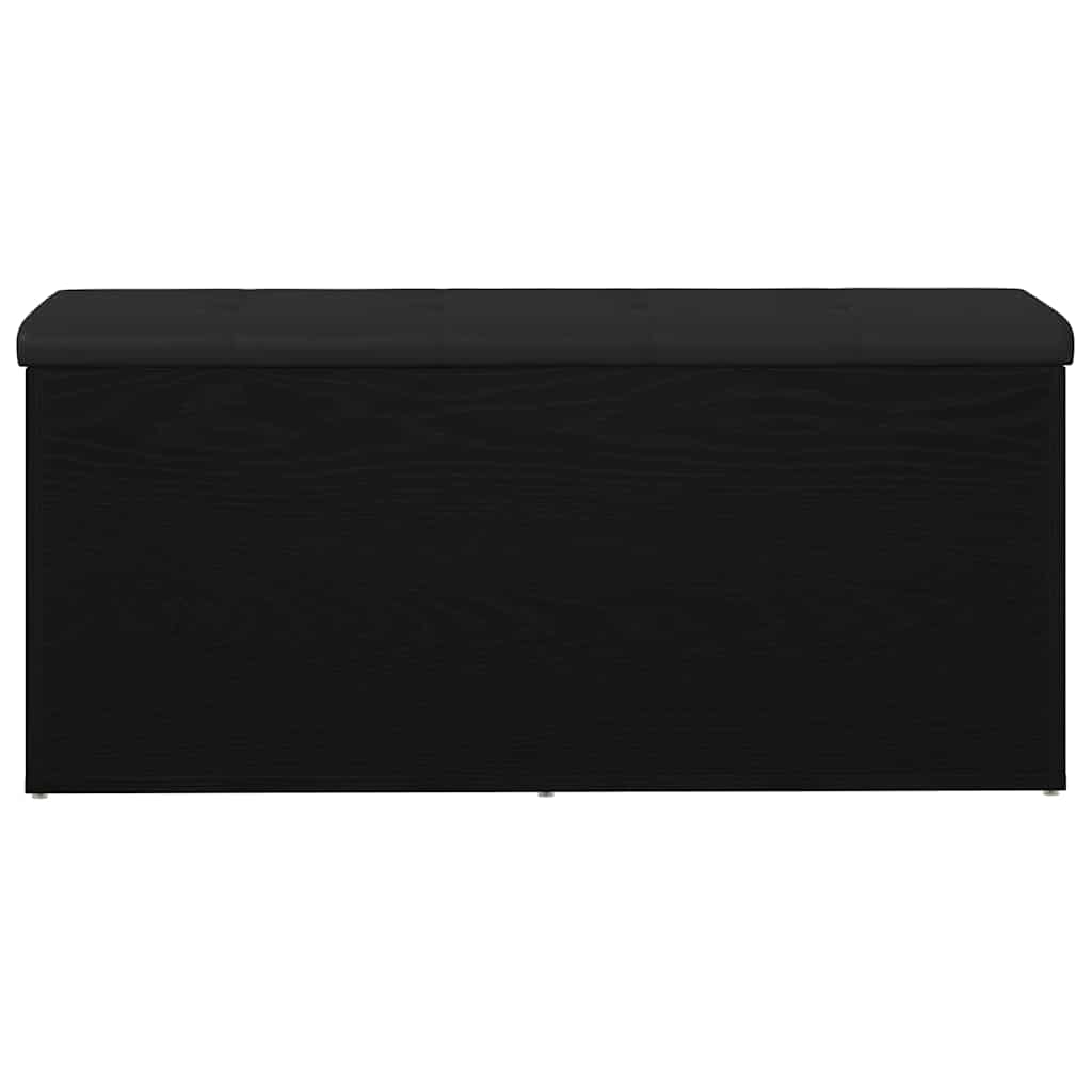8721158773517_wbg-fr_en_hd_4 vidaXL Storage Bench Black oak 102 x 42 x 45 cm Engineered Wood - Image 6