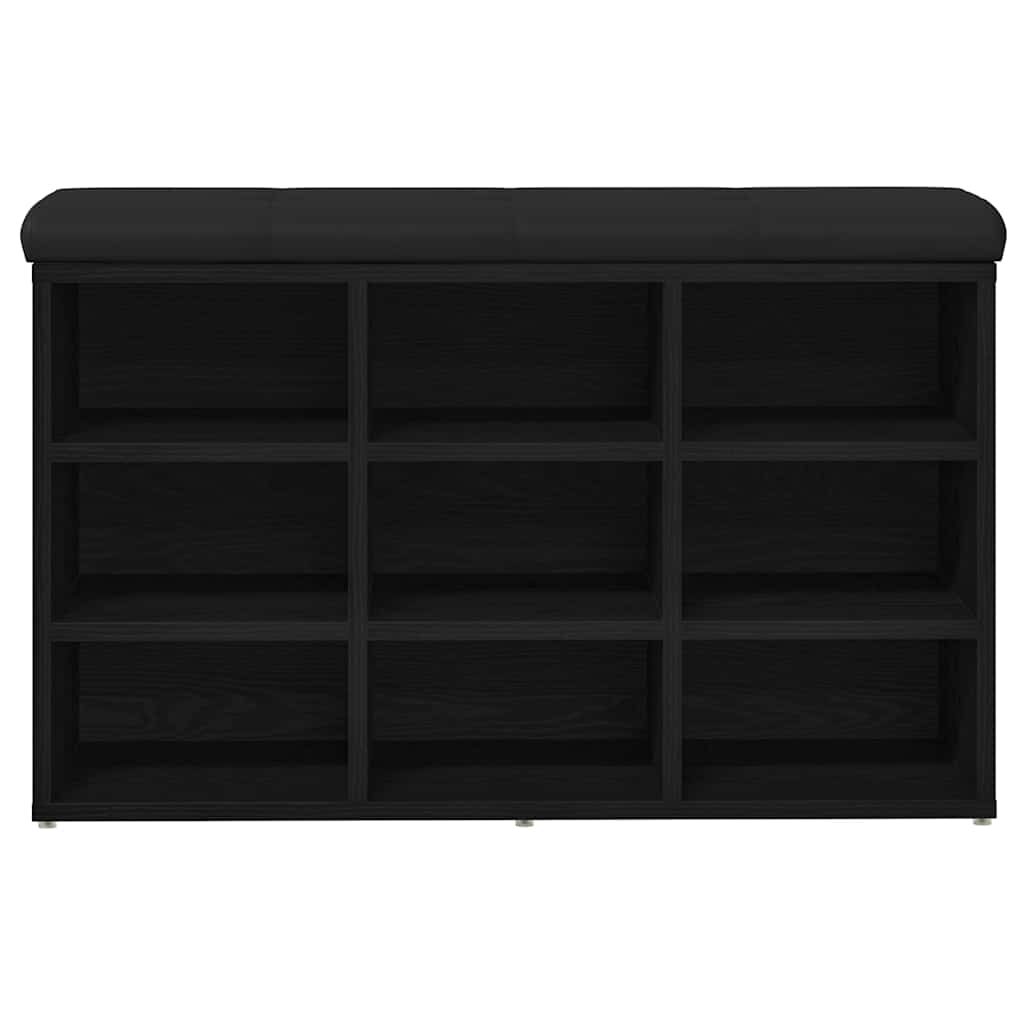 8721158773531_wbg-fr_en_hd_3 vidaXL Shoe Bench with Storage Black 80 x 30 x 48 cm Engineered wood - Image 5
