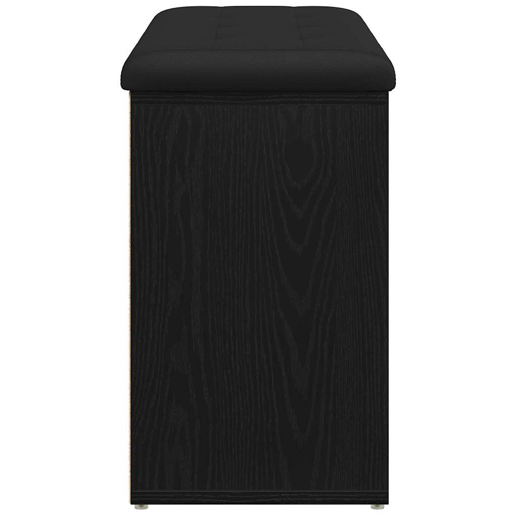 8721158773531_wbg-si_en_hd_4 vidaXL Shoe Bench with Storage Black 80 x 30 x 48 cm Engineered wood - Image 6