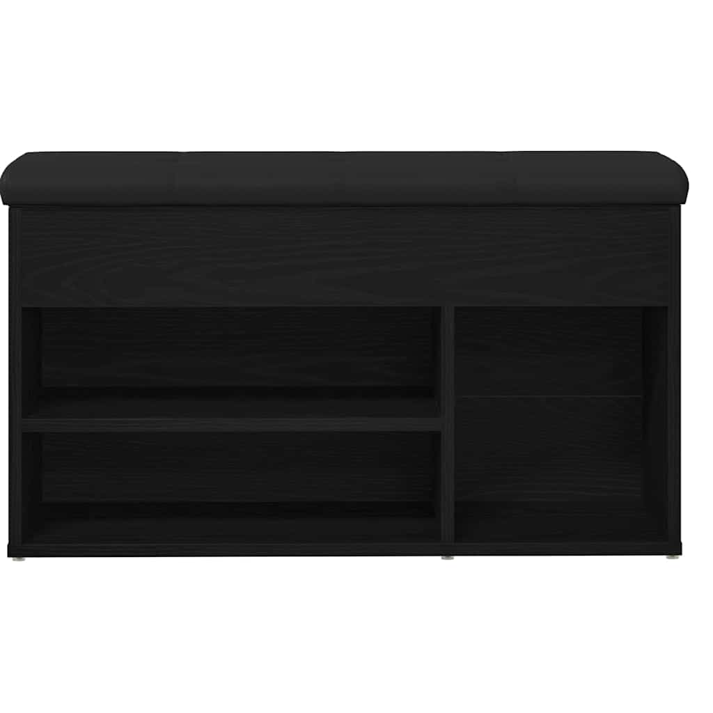 8721158773555_wbg-fr_en_hd_4 vidaXL Shoe Bench with Storage Black 80 x 30 x 45 cm Engineered wood - Image 6