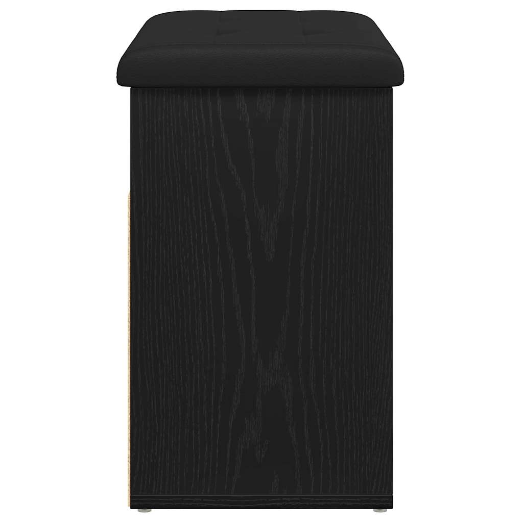 8721158773562_wbg-si_en_hd_5 vidaXL Shoe Bench with Storage Black 60 x 30 x 48 cm Engineered wood - Image 7