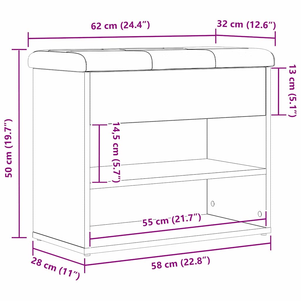 8721158773562_wbg-siz_en_hd_1 vidaXL Shoe Bench with Storage Black 60 x 30 x 48 cm Engineered wood - Image 11