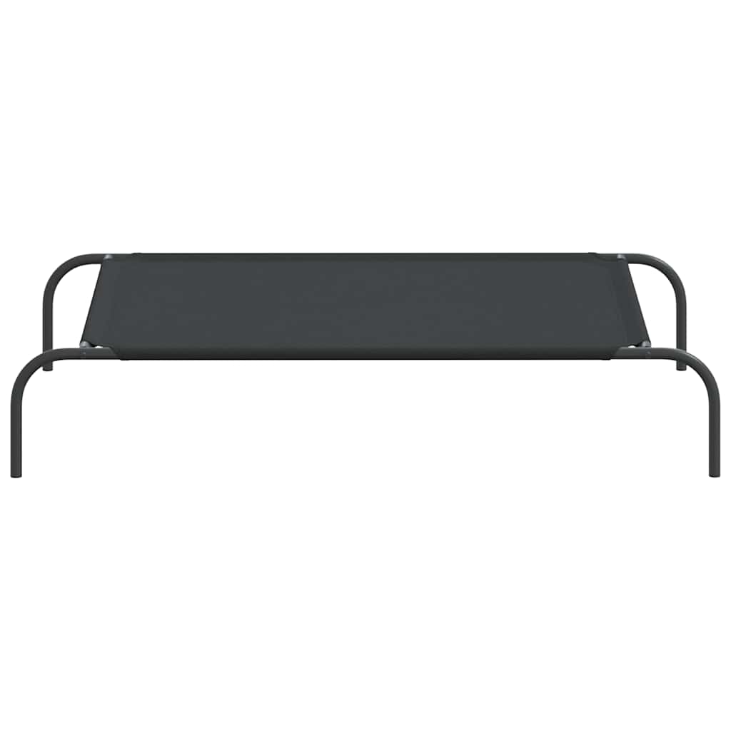 8721158782137_g_en_hd_2 vidaXL Elevated Dog Bed Black 110x65x20 cm Oxford Fabric and Steel - Image 4
